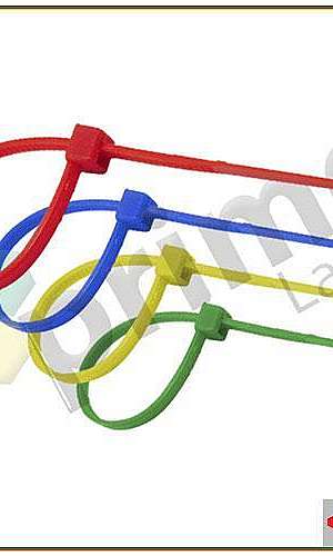 Abraçadeiras Plásticas em Nylon Coloridas Abraçadeiras Plásticas em Nylon Coloridas